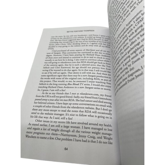 Gods Hand On My Life He Neve Let Down Bettie Fontaine Thompson Paperback Book - Picture 3 of 3